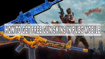 HOW TO GET FREE GUN SKINS IN PUBG MOBILE