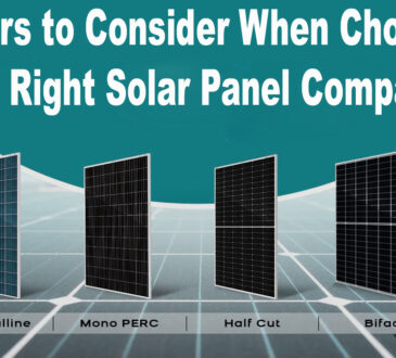 Factors to Consider When Choosing the Right Solar Panel Company