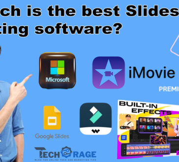 Which is the best Slideshow editing software