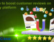 How to boost customer reviews on eBay platform