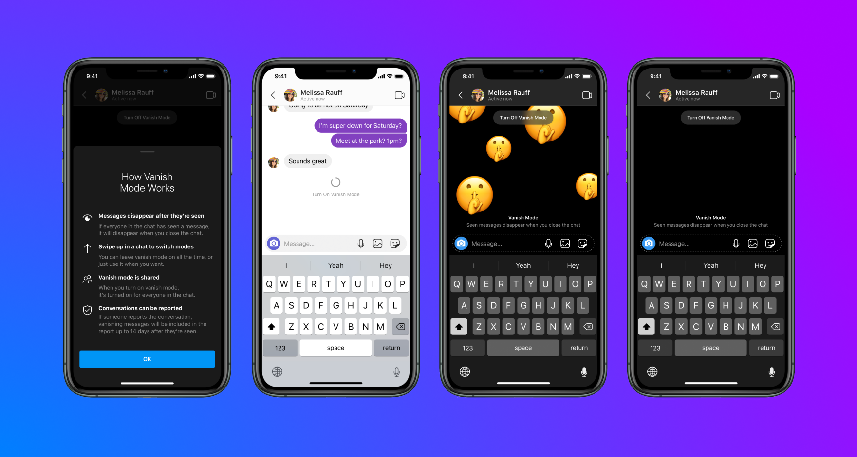 Facebook Messenger Lets You Send Secret Messages That Disappear​